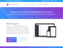 Tablet Screenshot of foguru.com